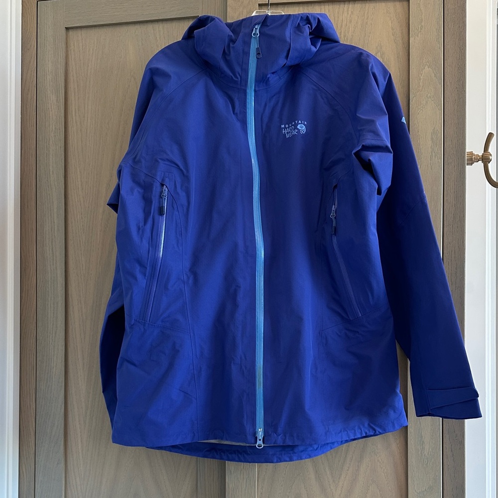 Mountain Hardwear “Torsun” Nectar Blue 2-Piece Puffer Jacket & Shell, Women’s L